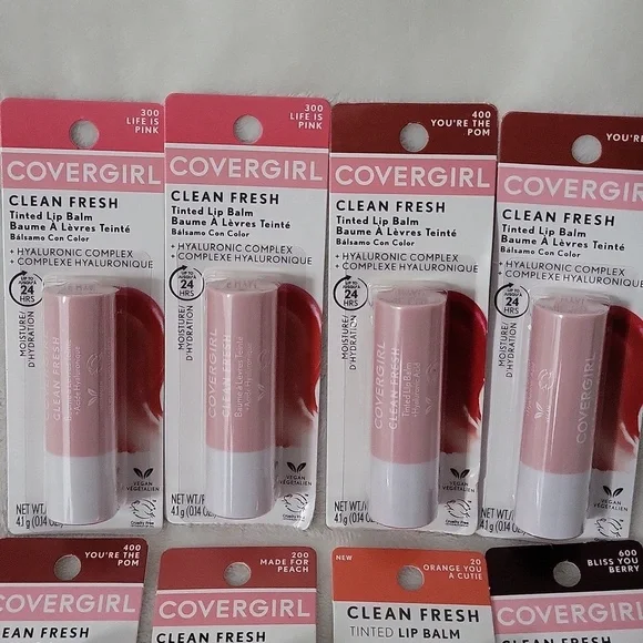 Covergirl 8 Vaierty Lip Balm Pack - Picture 2 of 8